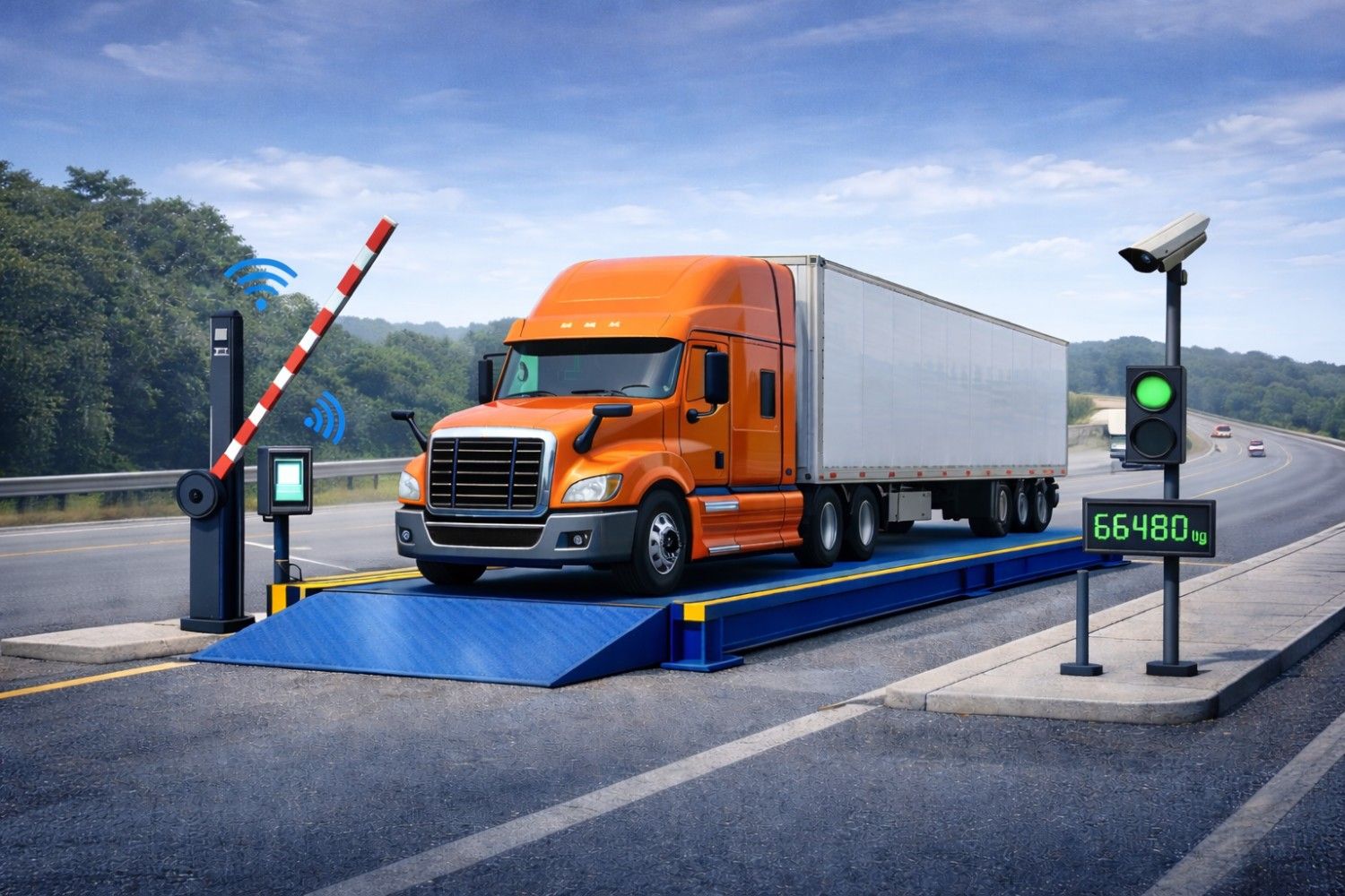 Unmanned Weighing System for Trucks & Heavy Vehicles